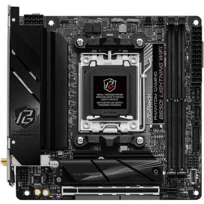 Материнська плата ASRock B650I LIGHTNING WIFI , AMD Socket AM5