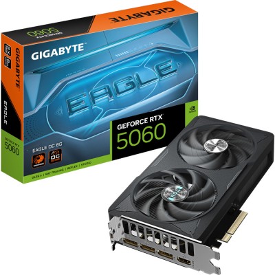 Відеокарта GeForce RTX5060 8Gb EAGLE OC GigaByte GV-N5060EAGLE OC-8GD