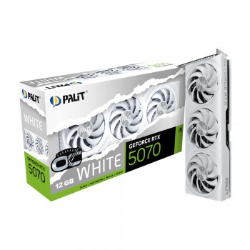 Відеокарта RTX5070 WHITE OC 12GB GDDR7 PALIT-XPERTVISION NE75070U19K9-GB2050W