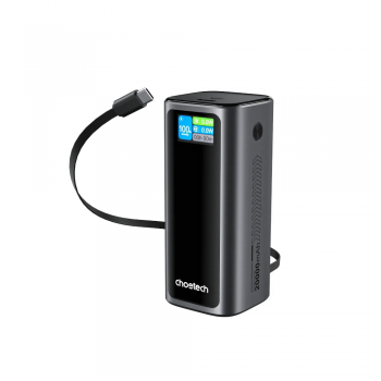 Зовнішній акумулятор Choetech TFT 20000 мАг PD130 Вт з кабелем входу/виходу Choetech TFT 20000mAh PD130W