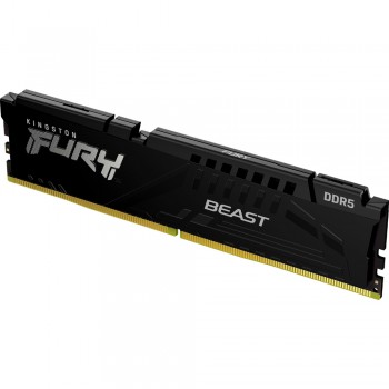 Пам'ять 16Gb DDR5 5200MHz Fury Beast Black XMP KF552C40BB-16 Kingston