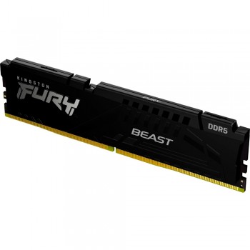 Пам'ять 16Gb DDR5 6000MHz Fury Beast Black EXPO KF560C36BBE2-16 Kingston