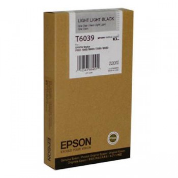 Картридж оригинал. струйн. EPSON  StPro 7800/ 7880/ 9800/ 9880 light light black, 220мл. C13T603900