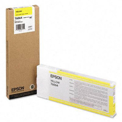 Картридж оригинал. EPSON StPro 4800/ 4880 yellow, 220мл C13T606400