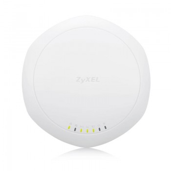 Wi Fi підсилювач ZYXEL NWA1123AC PRO (NWA1123ACPRO-EU0101F) (AC1750, 2xGE, NebulaFlex, PoE only, инжектор в комплекте)