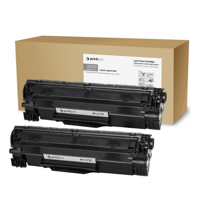 Картридж PrintPro (PP-H217FC) HP LJ Pro M102/M130 Black (аналог CF217A) Dual Pack