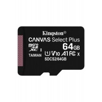 Карта пам'яті 64GB microSDXC Canvas Select Plus 100R A1 C10 S SDCS2/64GBSP Kingston (SDCS2/64GBSP)