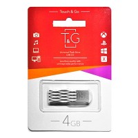 USB флеш 4GB T&G 103 Metal Series Silver (TG103-4G)