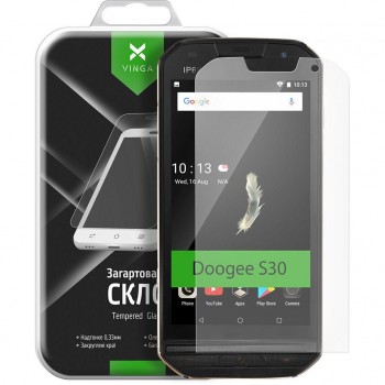 Скло захисне  Vinga для Doogee S30 (VTPGS-DS30)