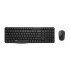 Комплект (клавіатура, миша) Rapoo X1800S Black