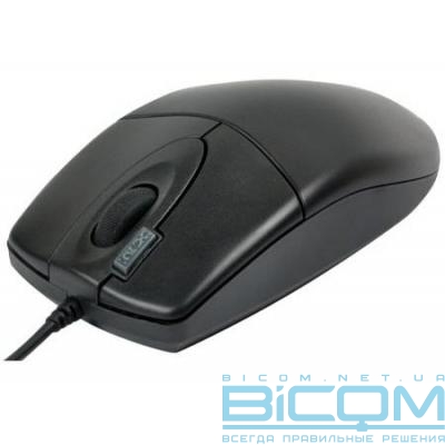 Мишка USB A4 Tech OP-620D Black
