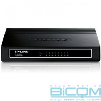 Комутатор 8Port TP-LINK TL-SG1008D plastic
