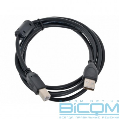 Кабель USB2.0 1.8m AM/BM ferrite core GMB CCF-USB2-AMBM-6
