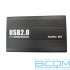 Кишеня зовнішня 3.5" SATA Maiwo K3502-U2S black 3.5'' HDD, SATA, 1xUSB 2.0