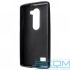 Накладка Drobak Elastic PU для LG Leon LGH324 (Black)