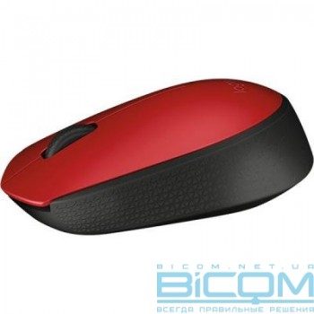 Мишка бездротова Logitech M171 Red