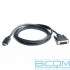 Кабель HDMI-DVI  1.8m REAL-EL (EL123500013)