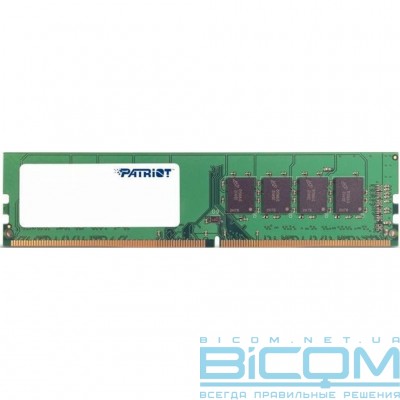 Пам'ять DDR4 8GB 2400 MHz Patriot (PSD48G240081)