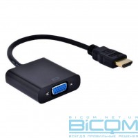 Перехідник HDMI-VGA ST-Lab (U-990) c доп. питанием+ аудио кабель