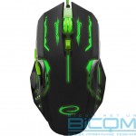 Миша Esperanza MX403 Apache (EGM403G) Black/Green USB
