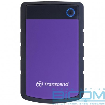 Жорсткий диск Transcend StoreJet 2.5 USB 3.0 4TB серия H Purple TS4TSJ25H3P