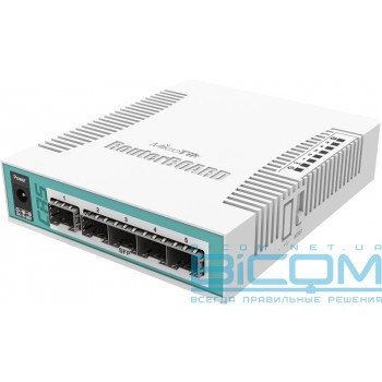 Комутатор Mikrotik CRS106-1C-5S