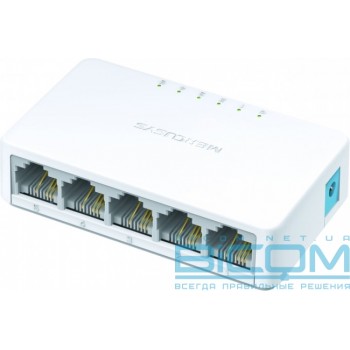 Комутатор 5Port Mercusys MS105 (5х10/100 Мбит)
