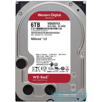 Жорсткий диск Western Digital 3.5" 6TB (WD60EFAX)