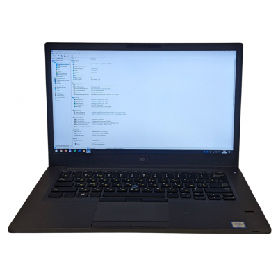 Ноутбук Dell Latitude e7490 14" FHD IPS Core i7 8650U DDR4 8Gb/256Gb NVMe, Type C USB*3 Lan HDMi  Webcam HD, підсвітка, 3G Sim.  42Wh 5-6h BXBW2X2