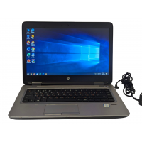 Ноутбук HP ProBook 640 G2 14" TN HD  Core i7 6600U 2/4 потоки 3.4 ГГц UHD 520, 8DDR4 128Gb Intel DVDRW SimCard TypeC DC, 2USB. Lan DisplayPort VGA WEBcam 5CG7284HH4